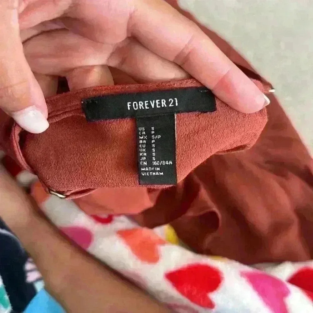 Rust Color Blouse - Picture 3 of 3